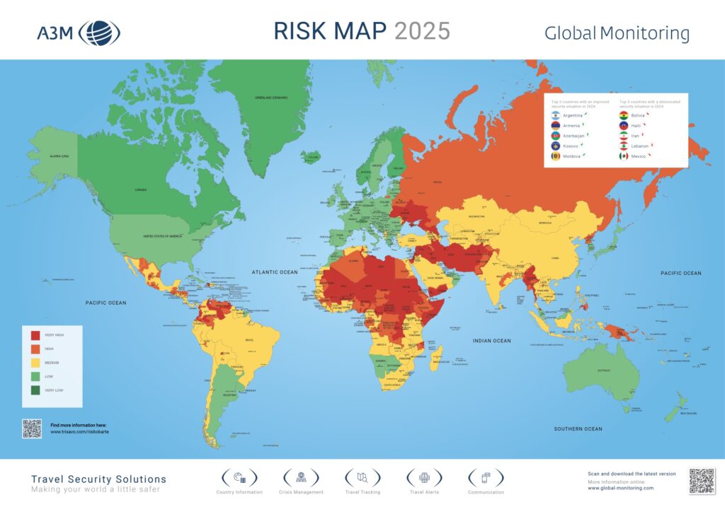 A3M Risk Map 2025