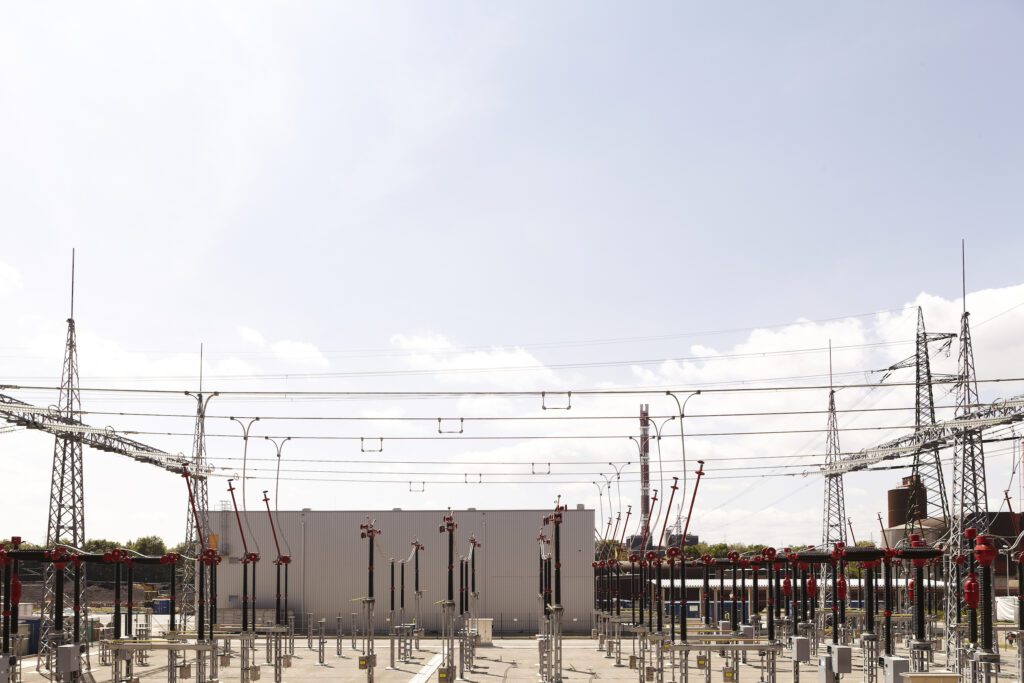 Umspannwerk beim Gaskombikraftwerk Mellach, Kärnten