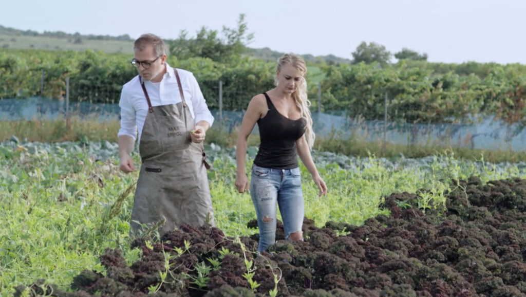 Spitzenköche wie Max Stiegl kaufen bei Selbstvermarkterin Iris Wallner ein.