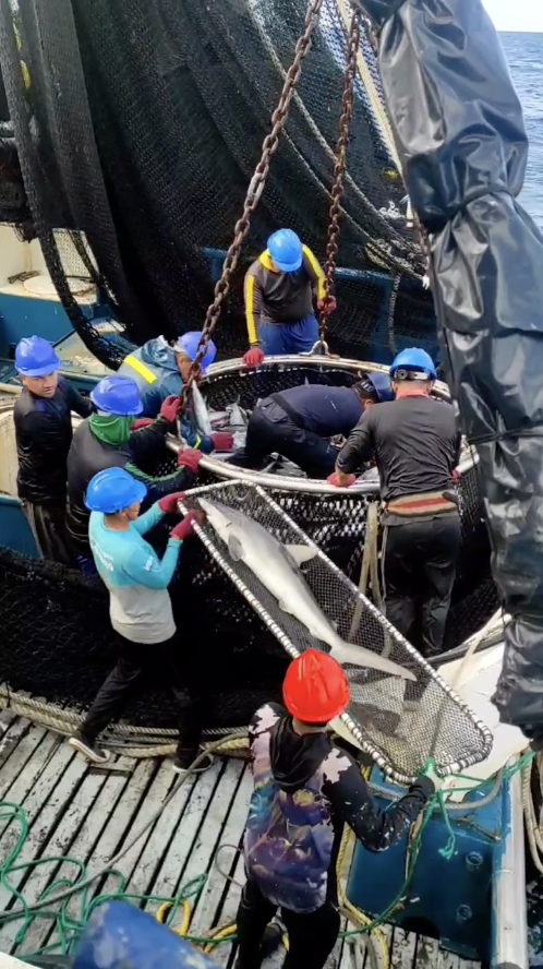 Fischerboot im östlichen Pazifischen Ozean